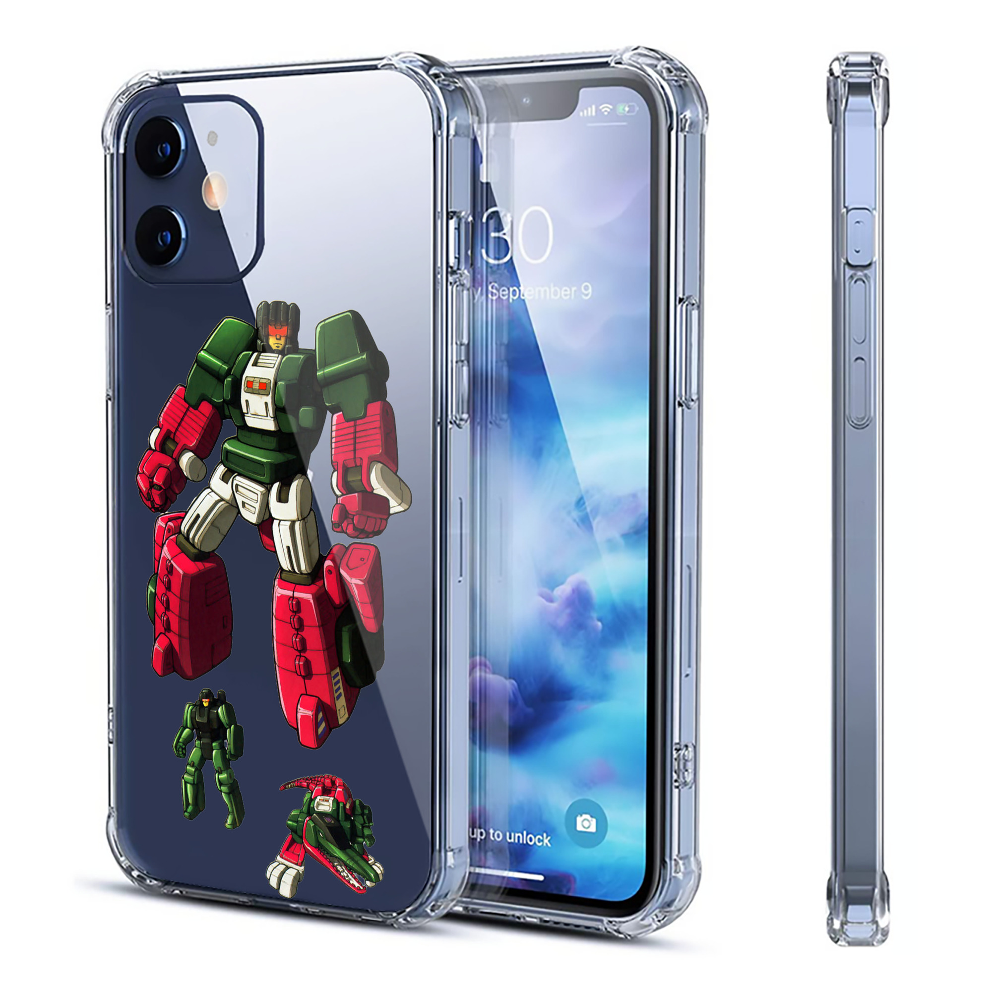 （画像用）  【iPhone 12シリーズ対応】透明スマホケース（クリアソフトケース）